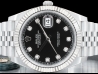 Rolex Datejust 41 Nero Jubile Black Onyx Diamonds Dial - Full Set  Watch  126334